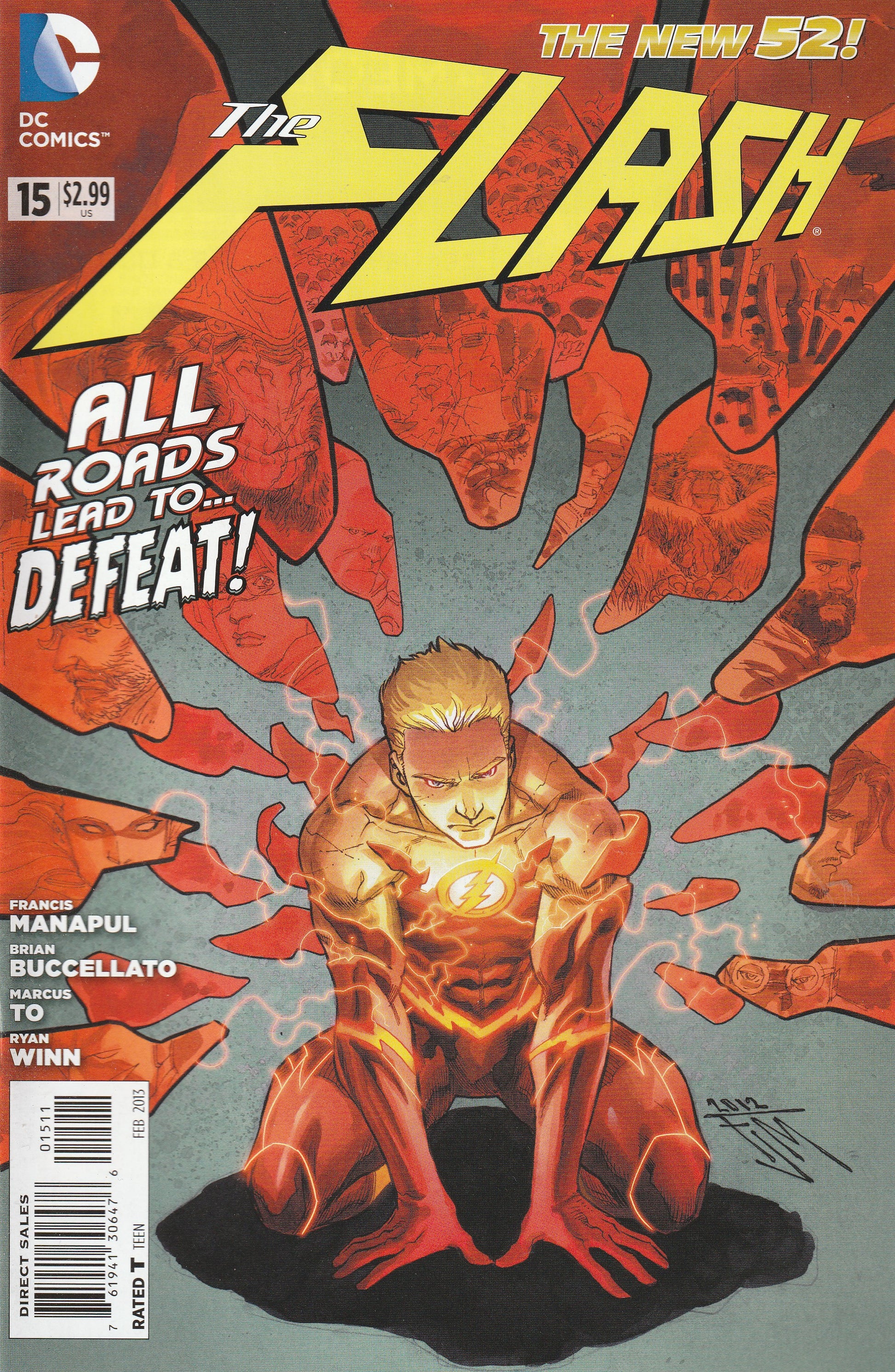 the flash new 52 covers