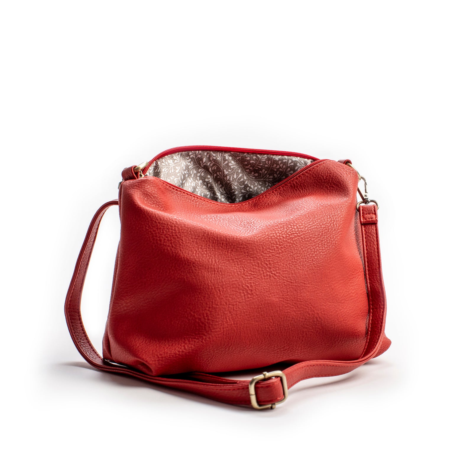 Geranium Molly Slouchy Hobo Handbag