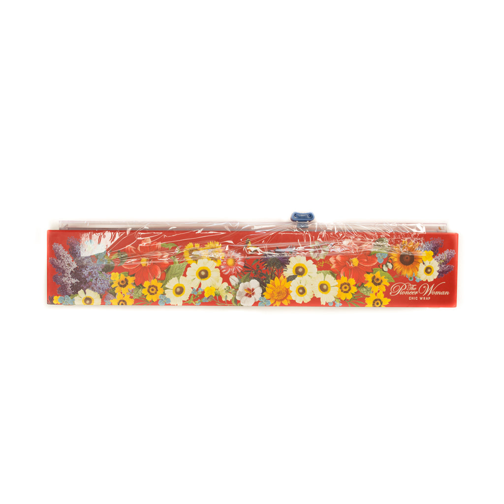 decorative plastic wrap dispenser