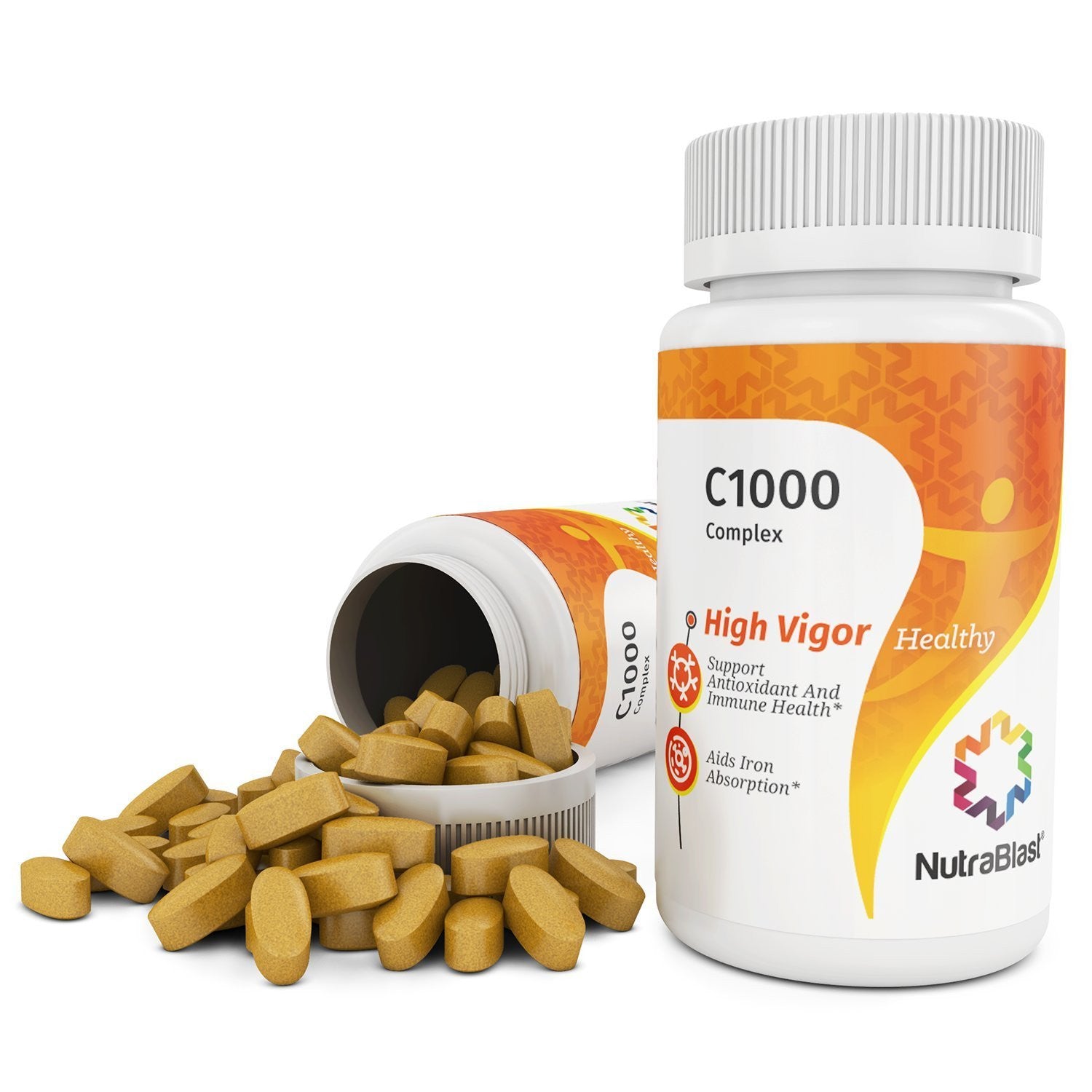 Nutrablast Vitamin C 1000mg With Bioflavonoids Rutin Acerola Hesper