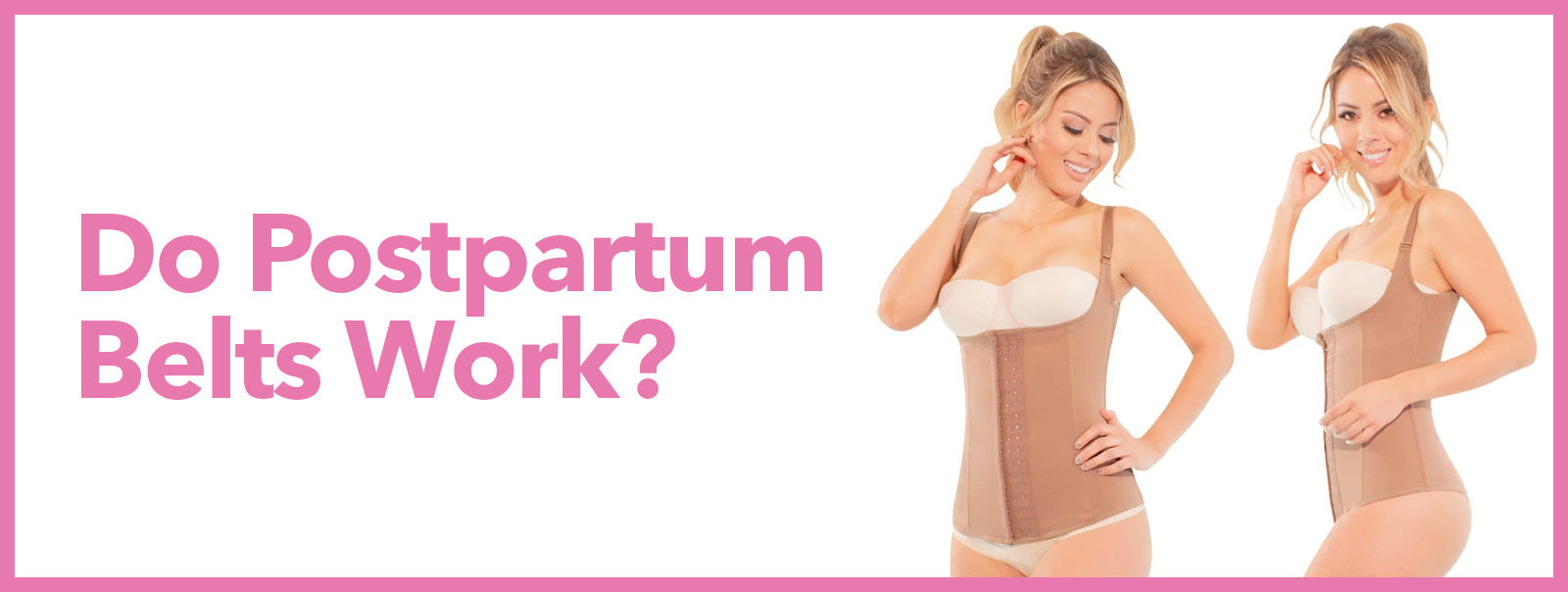 Do Postpartum Belts Work Nicolette Shapewear