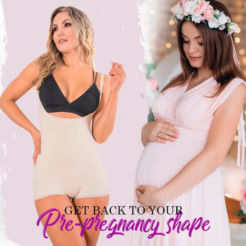 Get back to your pre-pregnancy shape with compression shapewear