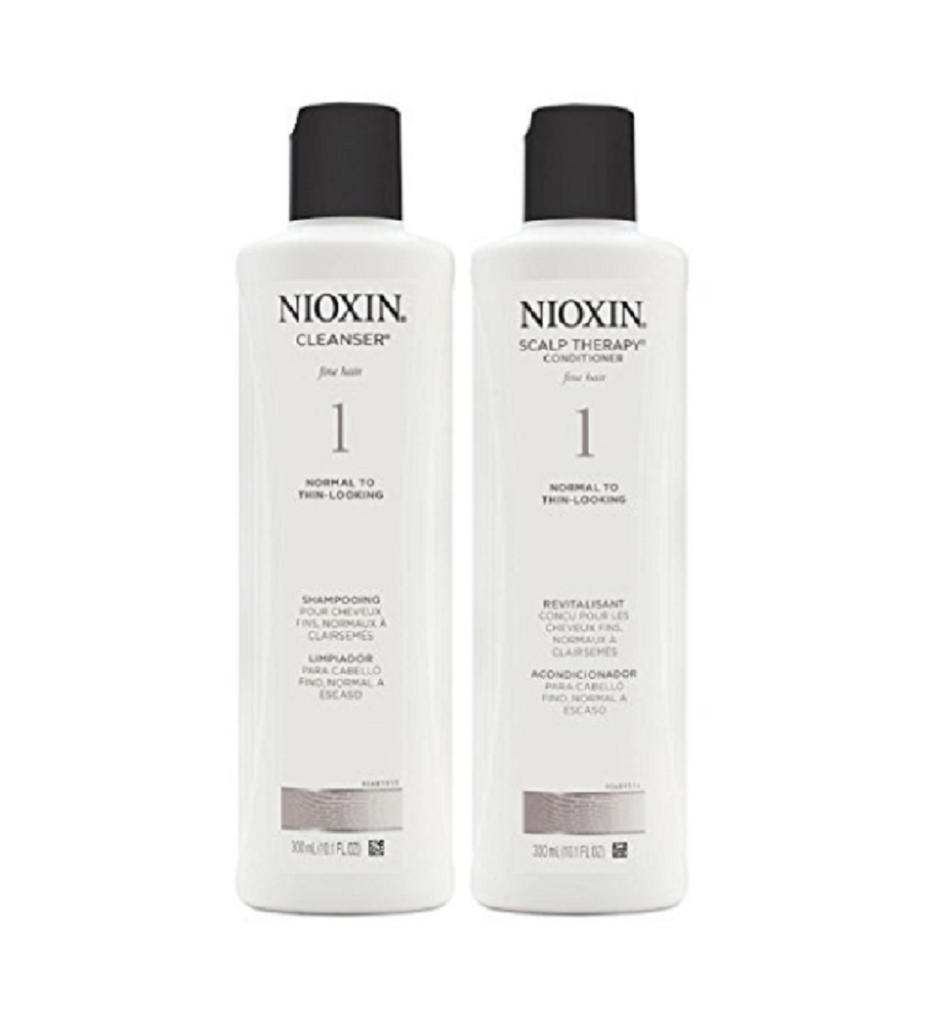 Nioxin System 1 Cleanser and Scalp Therapy Duo Set 10.1 oz