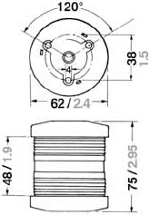 Anchor Light Dimensions