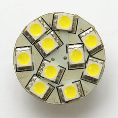 G4 12SMD 10-30 Vdc Back Pin 2.4W Warm White LED Bulb