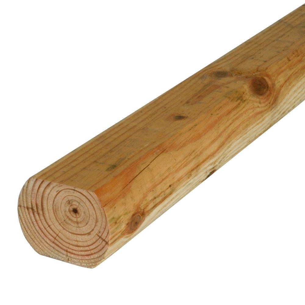 PINE LANDSCAPE TIMBERS - PRESSURE TREATED 3X5X8, GARDEN BORDERS – Sparr