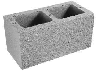 CONCRETE BLOCK, 8"x 8"x 16" – BUILDING, WALL BLOCKS – Sparr Building