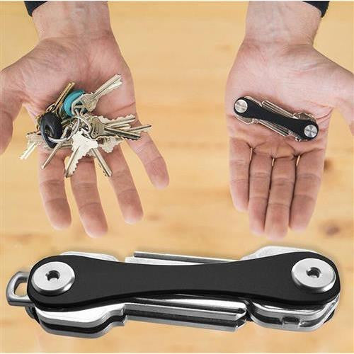 zelta aluminum alloy compact key holder