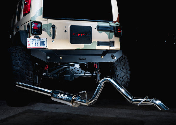 2007 - 2018 Jeep Wrangler JK Catback Exhaust System – RIPP Superchargers