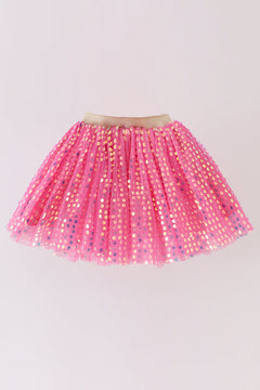 Pink Sparkle Sequin tutu skirt