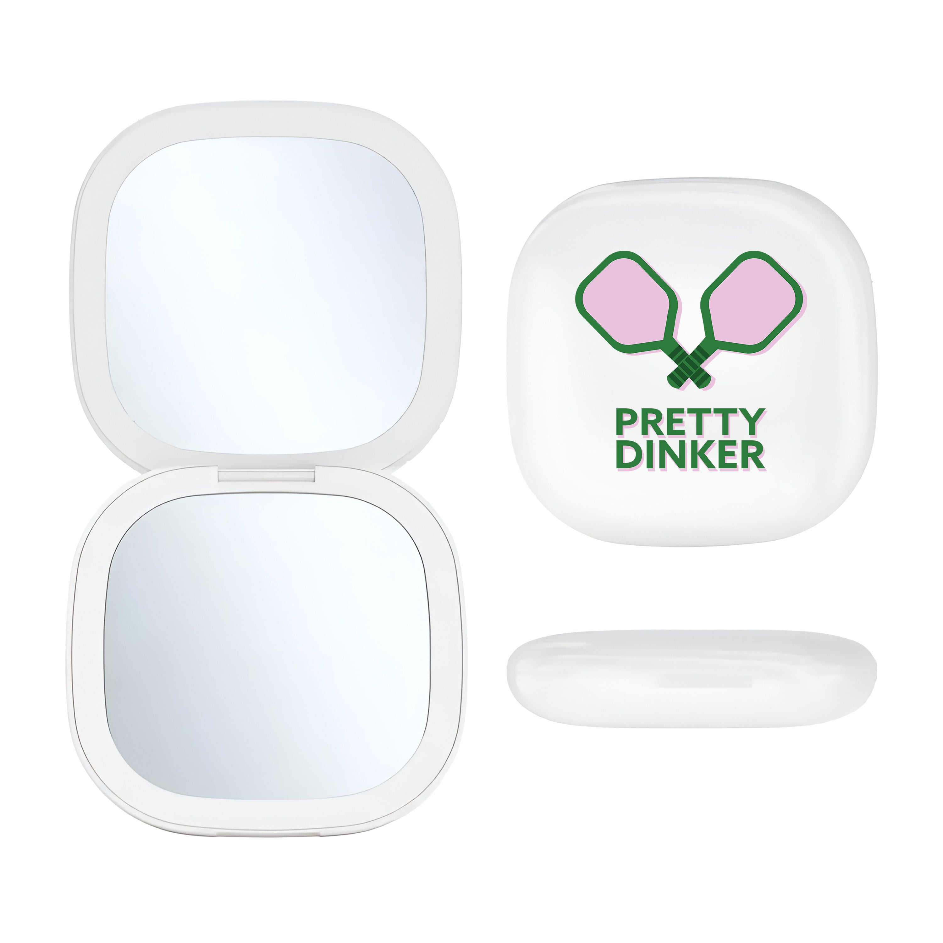 LED Compact Mirror - Pretty Dinker