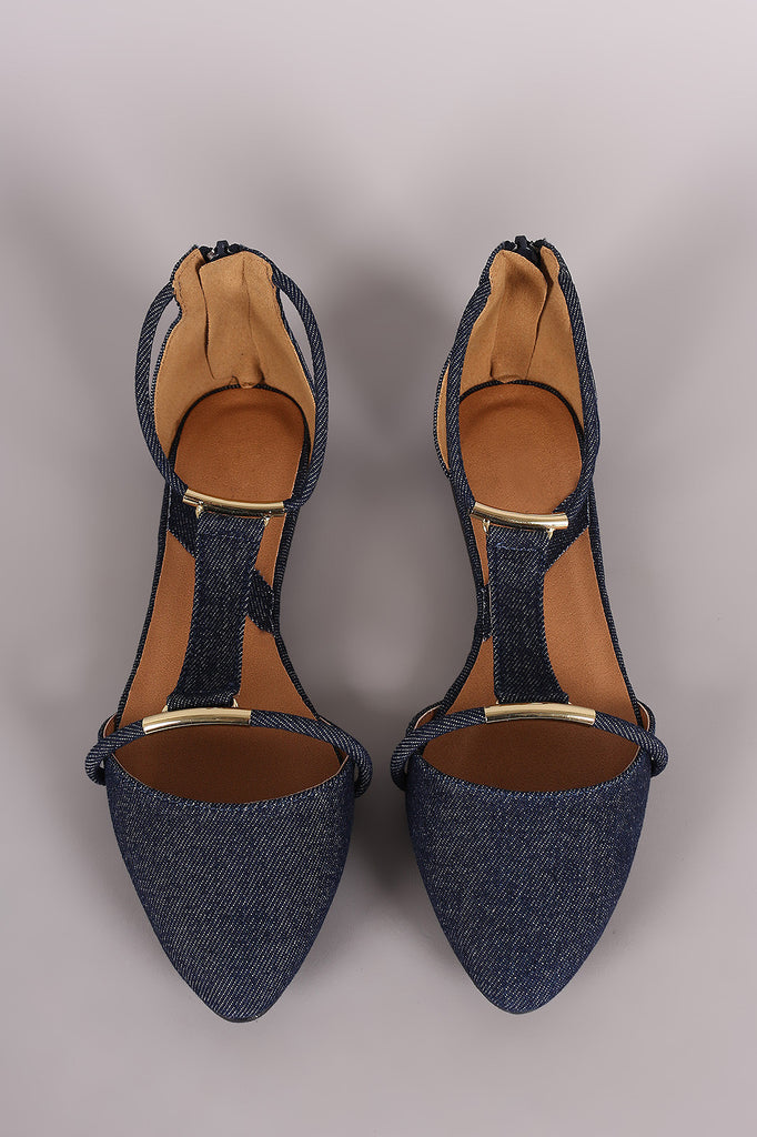 qupid pointed toe flats