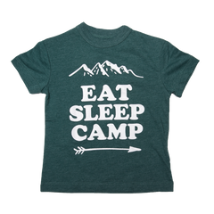 chaser eat sleep camp tshirt 