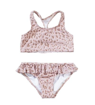 Munster Kids Leopard Two Piece Bikini 