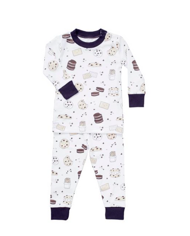 Noomie Milk & Cookies Two Piece PJs 