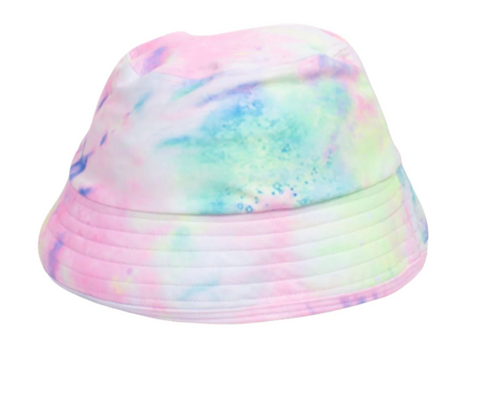 Shade Critters Neon Tie Dye Bucket Hat