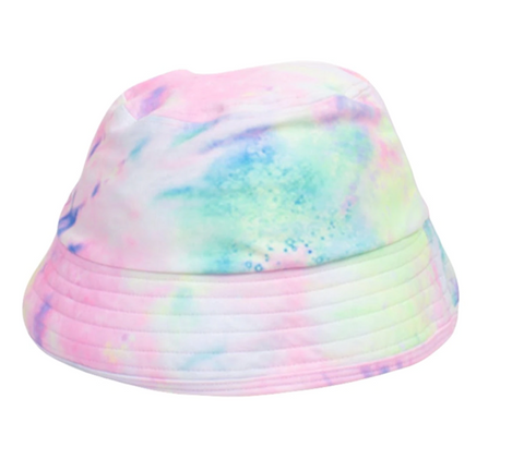 Shade Critters Neon Tie Dye Bucket Hat
