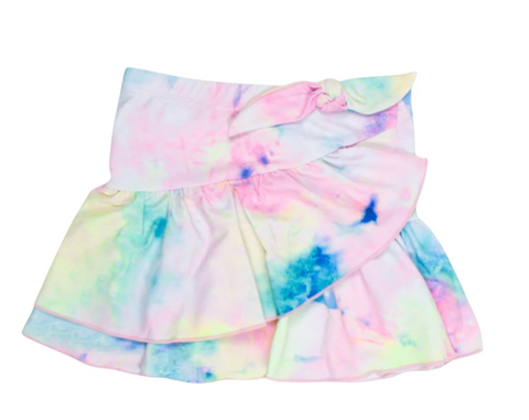 Shade Critters Neon Tie Dye Wrap Skirt