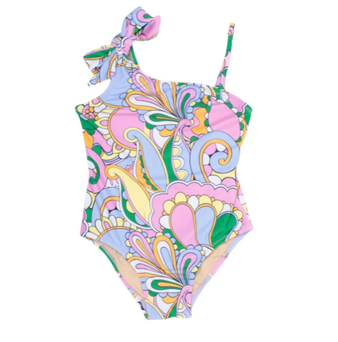 Shade Critters Periwinkle Swirl One Piece Swimsuit