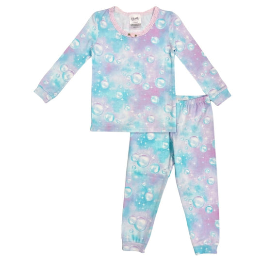 SF90057 Esme Girls pajamas Sleepwear 4 5 6 7 8 10 12 14 16