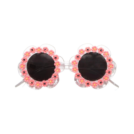 Bari Lynn Crystal Elton Sunglasses- Black Rainbow