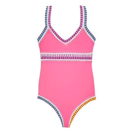 Kids Pop Pink Cammy Loop One Piece