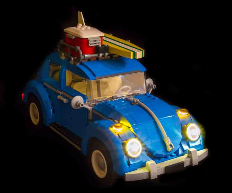 Light My Bricks LEGO Volkswagen Beetle 10252 Light Kit