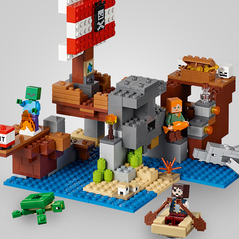 lego minecraft pirate ship