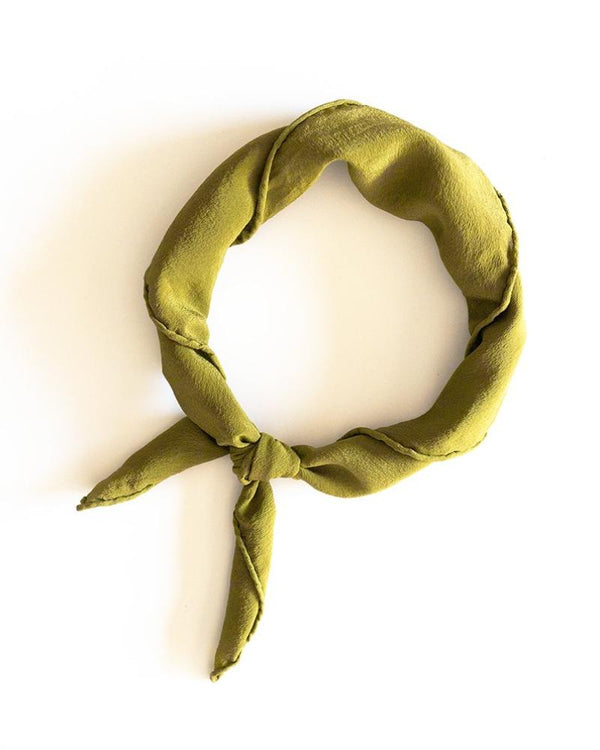 'The Scout' Washable Silk Scarf in Fern – Tono + co