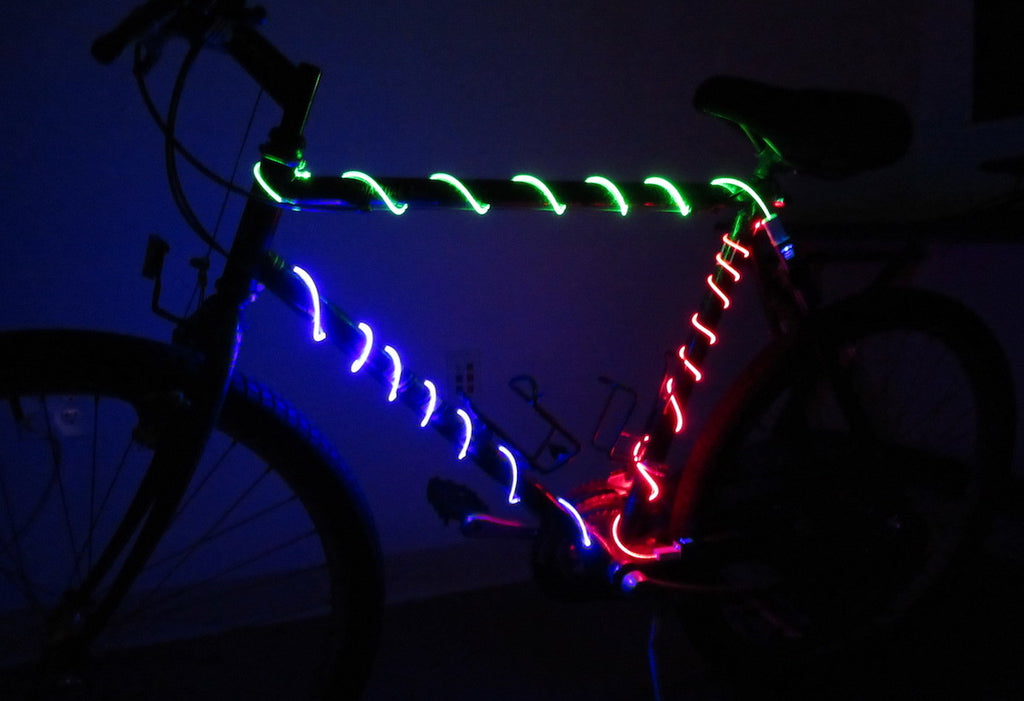 light up bicycle