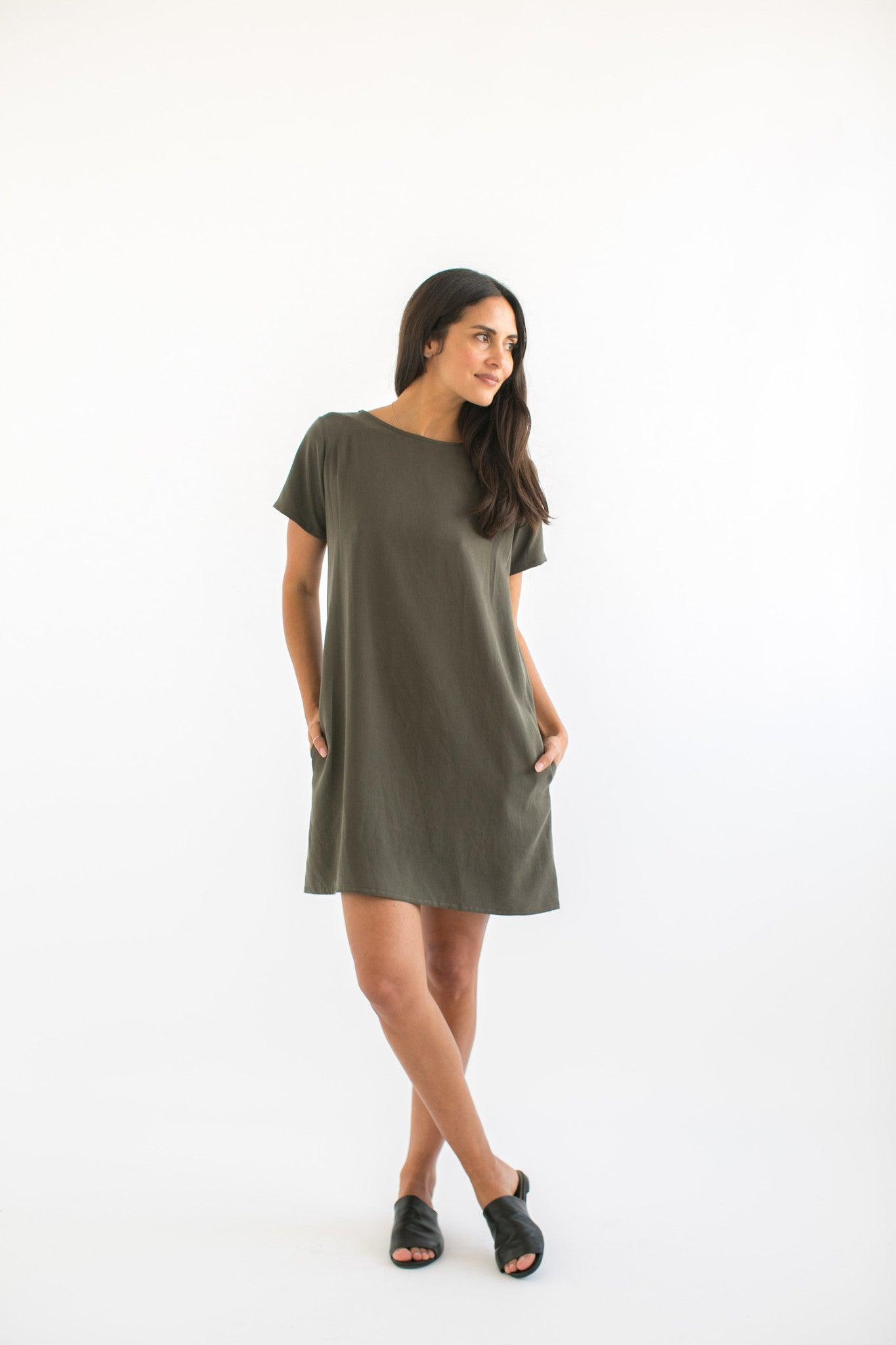 Pocket Shift Dress