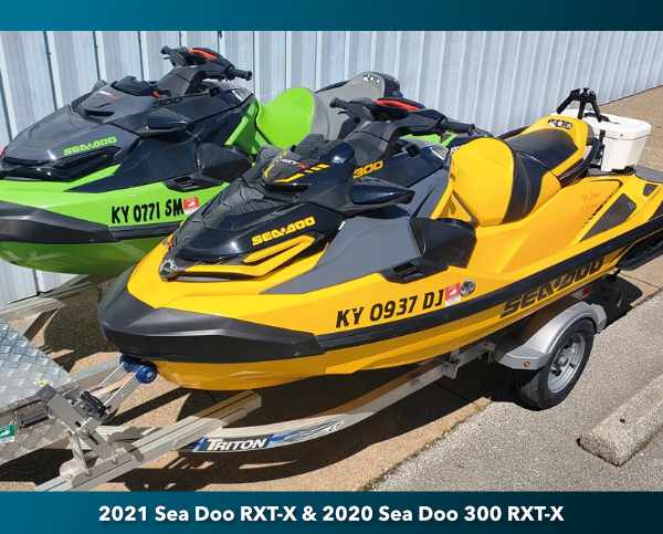 2021 Sea Doo RXT-X AND 2020 Sea Doo RXT-X PWC For SALE
