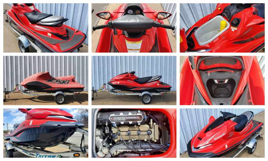 2008 Kawasaki Ultra 250X 3 Seat PWC Jet Ski for Sale