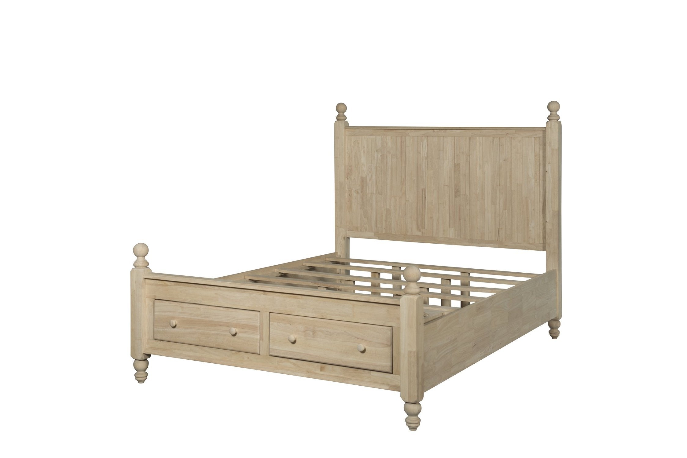 Featured image of post Hardwood Bed Frame With Storage