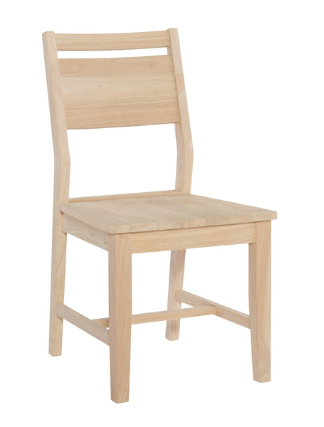 Aspen Panel Back Chairs (Choose Finish) - UnfinishedFurnitureExpo