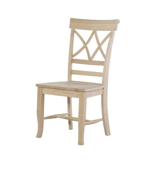 Lacy Hardwood Chair - UnfinishedFurnitureExpo