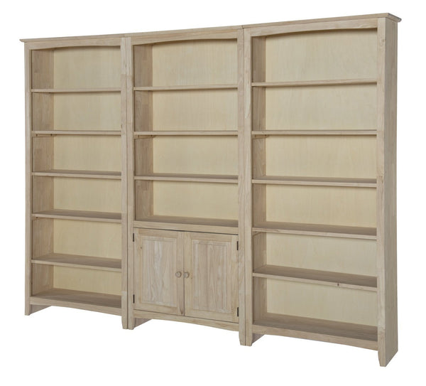 Unfinished Wood Bookcases And Bookshelves Unfinishedfurnitureexpo