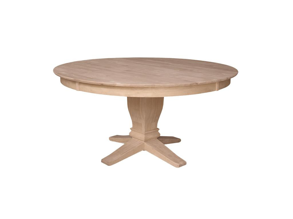 Round Hardwood Table Top Unfinishedfurnitureexpo