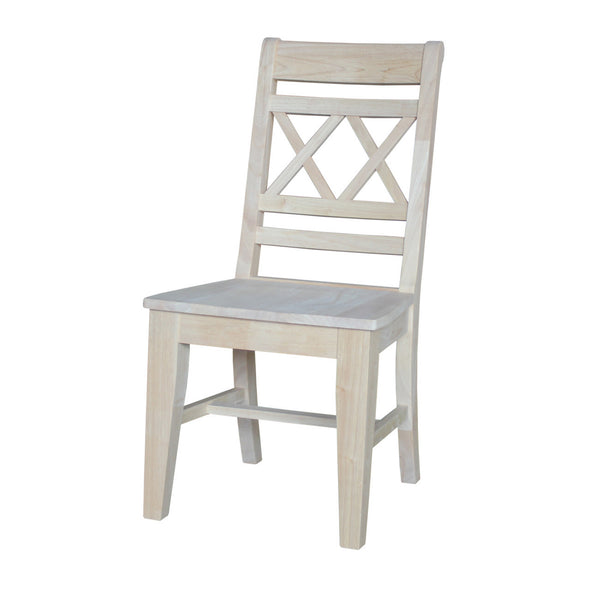 Canyon Hardwood XX Chair - 2 Pack (Finish Options) - UnfinishedFurnitureExpo