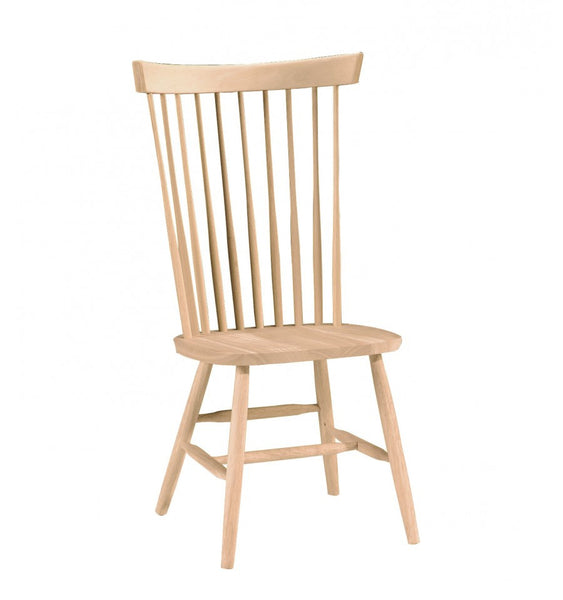 New England Hardwood Chair - 2 pack - UnfinishedFurnitureExpo