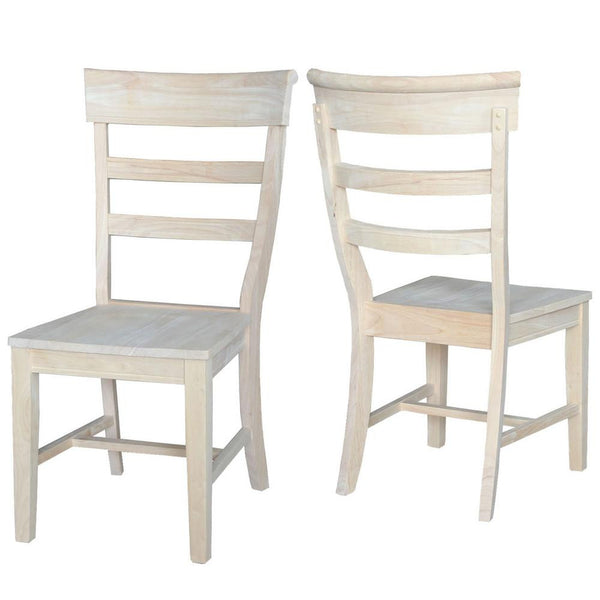 Hardwood Hammerty Chair - 2 Pack - UnfinishedFurnitureExpo