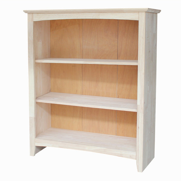 UNFINISHED WOOD BOOKCASES AND BOOKSHELVES 