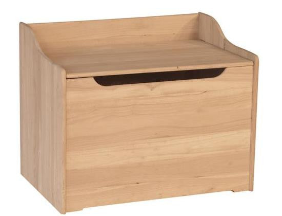 unfinished wooden toy chest