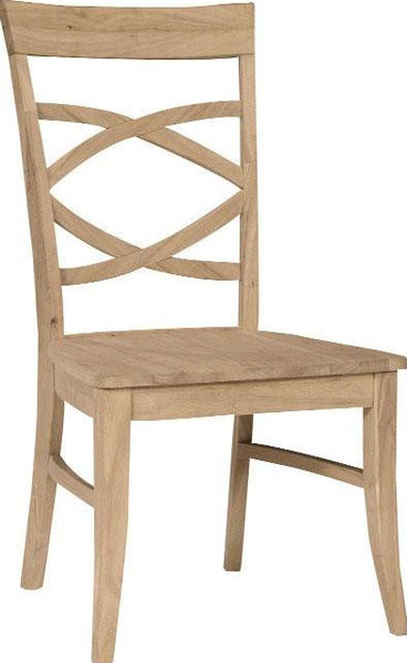 Milano Hardwood Dining Chair - 2 Pack - UnfinishedFurnitureExpo