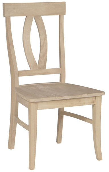 Verona Hardwood Dining Chair (2-Pack) - Finish Options - UnfinishedFurnitureExpo