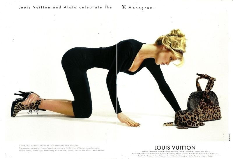 Louis Vuitton x Alaia Anniversary Vintage Alma Monogram and