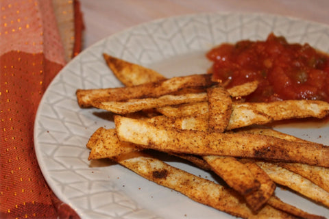 Low FODMAP Southwest Baked Tortilla Chips