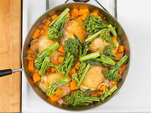 One Pot Chicken with Sweet Potatoes 4