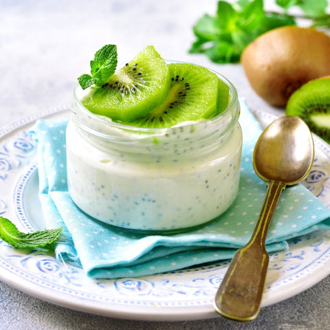 yogurt with kiwi