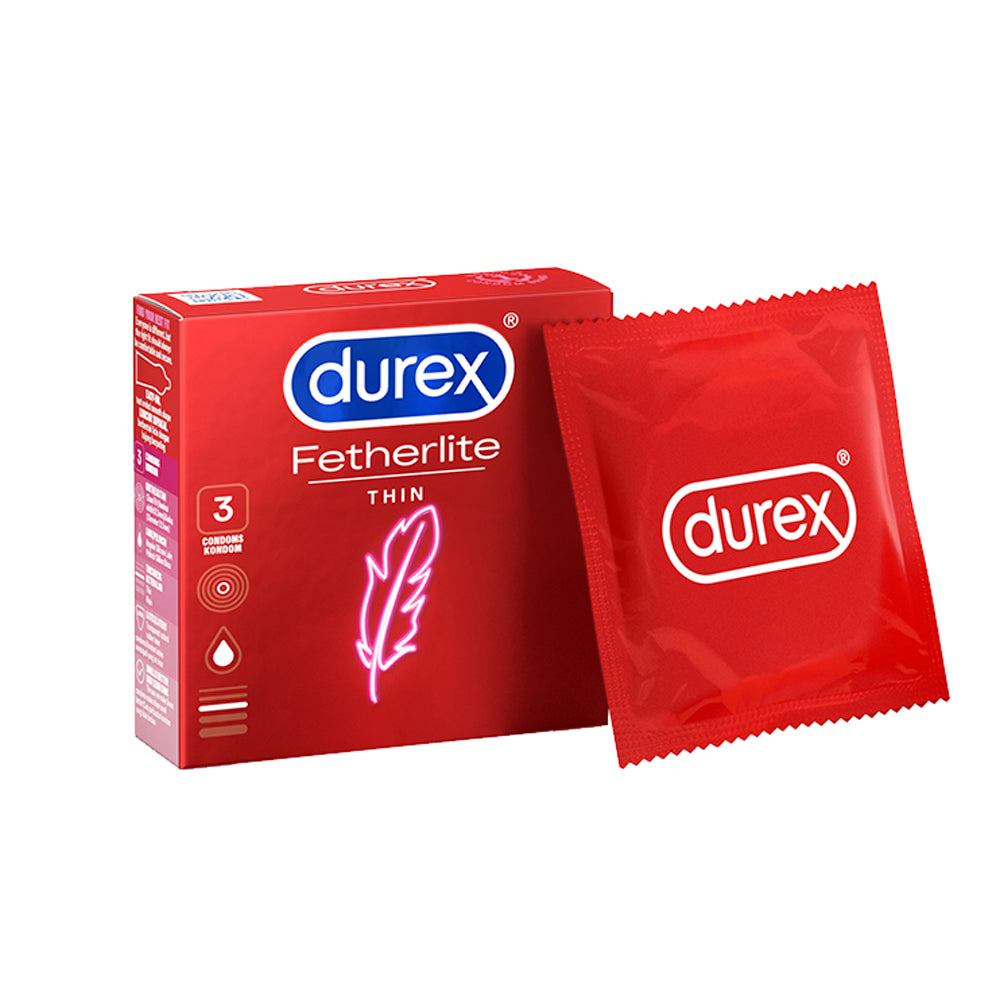Durex Fetherlite Easy On Condom 18s - DoctorOnCall Farmasi Online
